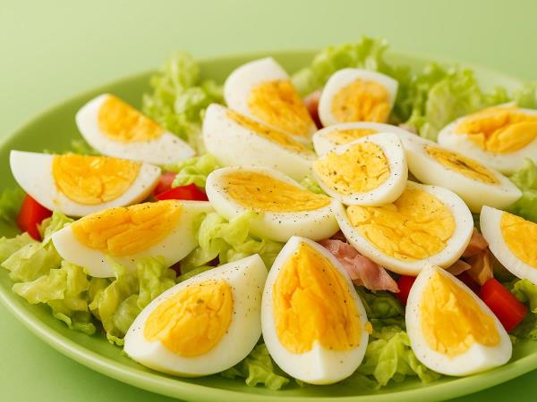 Warum müssen wir jedem Salat ein Ei hinzufügen?